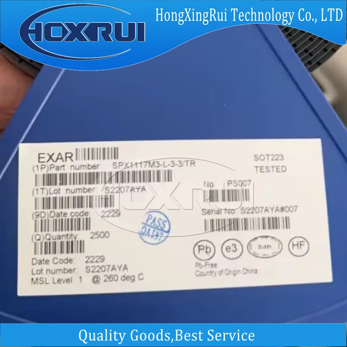 (10 шт.), Φ/TR,SOT-223,marker 1117M3,Fixed LDO Регулятор напряжения, от 2,9 В до 20 в, 1,1 В, 3,3 В Out, мА,