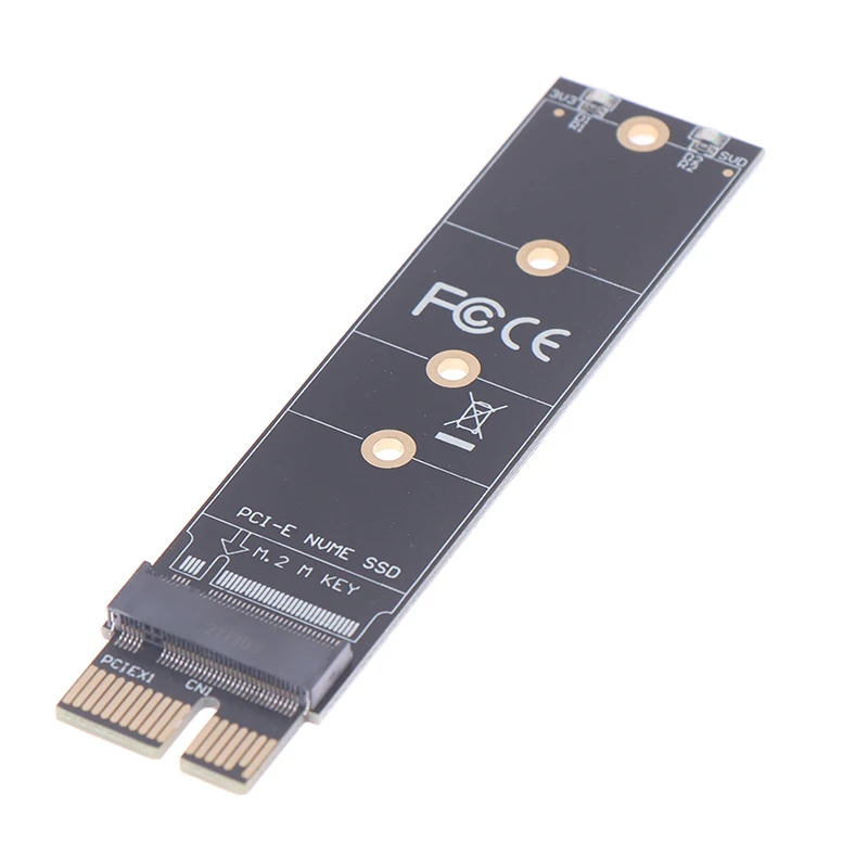 Адаптер PCIE-M2 NVMe SSD M2 PCIE X1 Raiser PCI-E PCI Express M Соединитель в форме ключа поддерживает 2230