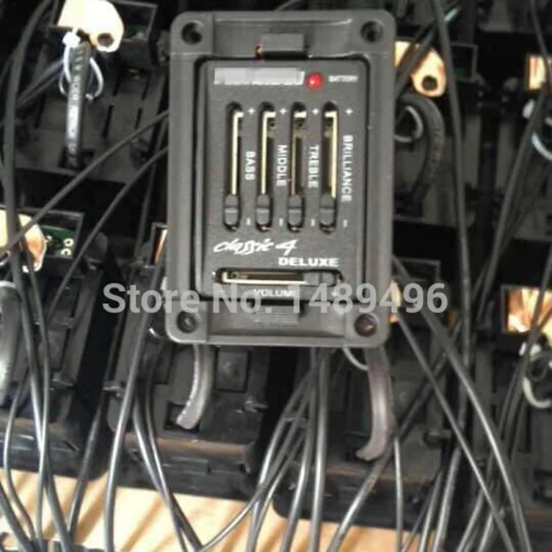 Высококачественные классические 4-дневные лампы Fishman 4-полосный эквалайзер для