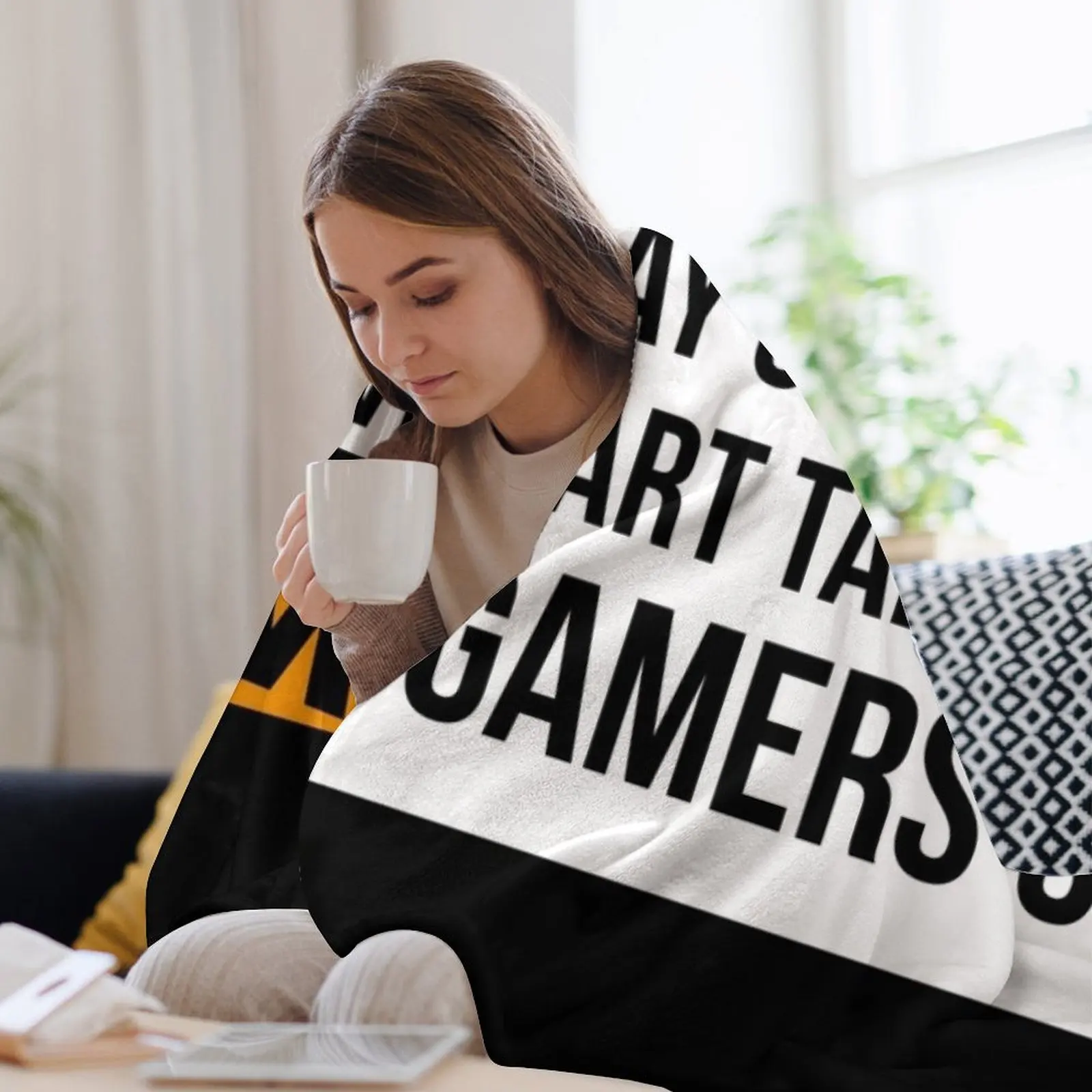 Одеяло для геймера декоративное одеяло милые клетчатые одеяла