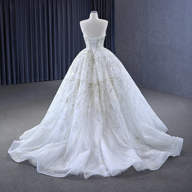 Classic Wedding Dresses For Women Organza Ball Gown Sweetheart Wedding Gown For Bride 2023 Appliques RSM222225 Vestidos De Novia 2