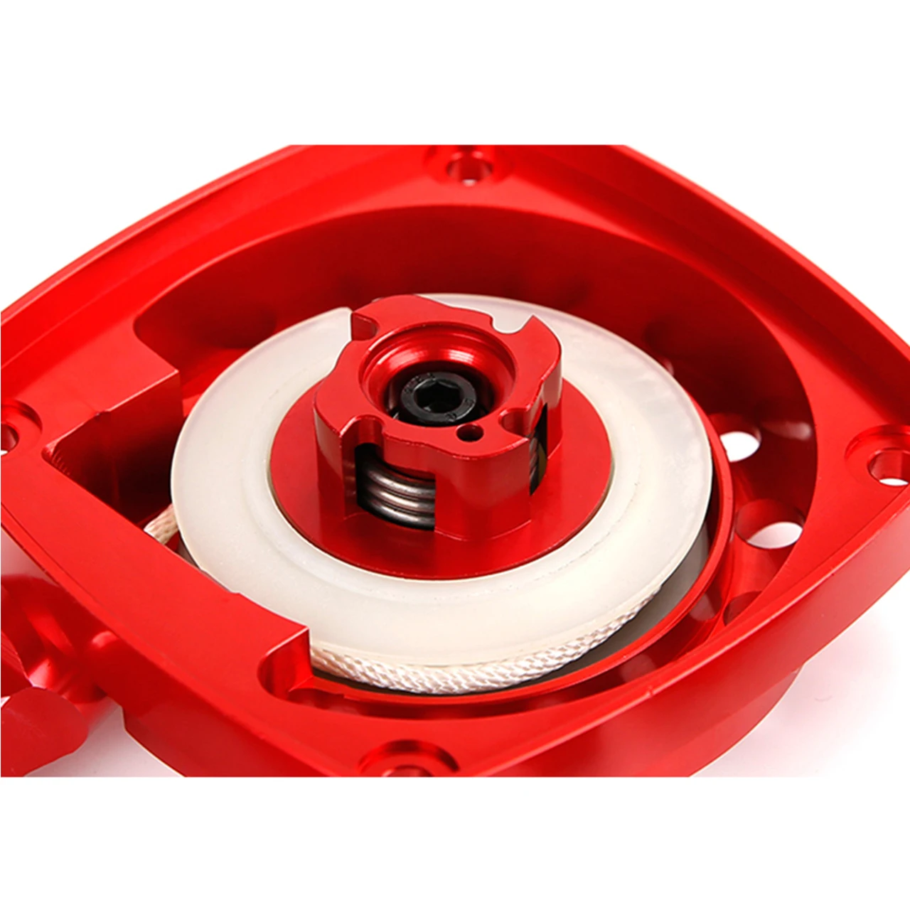 Фото 32CC 36CC Engine Easy Pull Starter или турбина с ЧПУ подходит для 1/5 HPI ROFUN ROVAN KM BAJA Losi 5ive T FG MCD GoPed RedCat Rc Запчасти №2