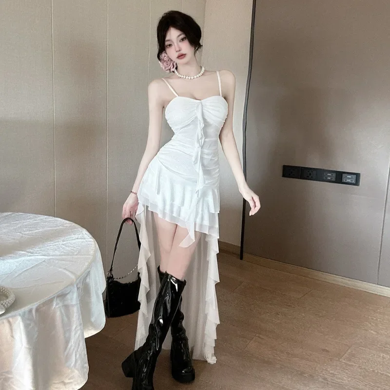 Оптовая продажа женской одежды Восточная Азия сексуальное сетчатое платье с