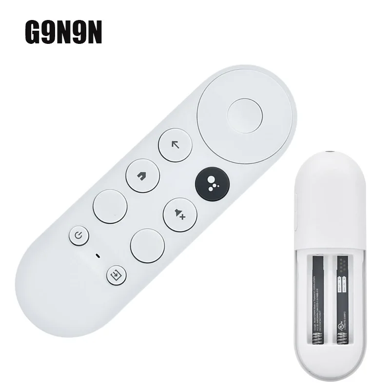 

Новый Bluetooth-совместимый голосовой пульт дистанционного управления для 2020 Google TV Chromecast 4K Snow G9N9N Замена (только пульт дистанционного управлени...
