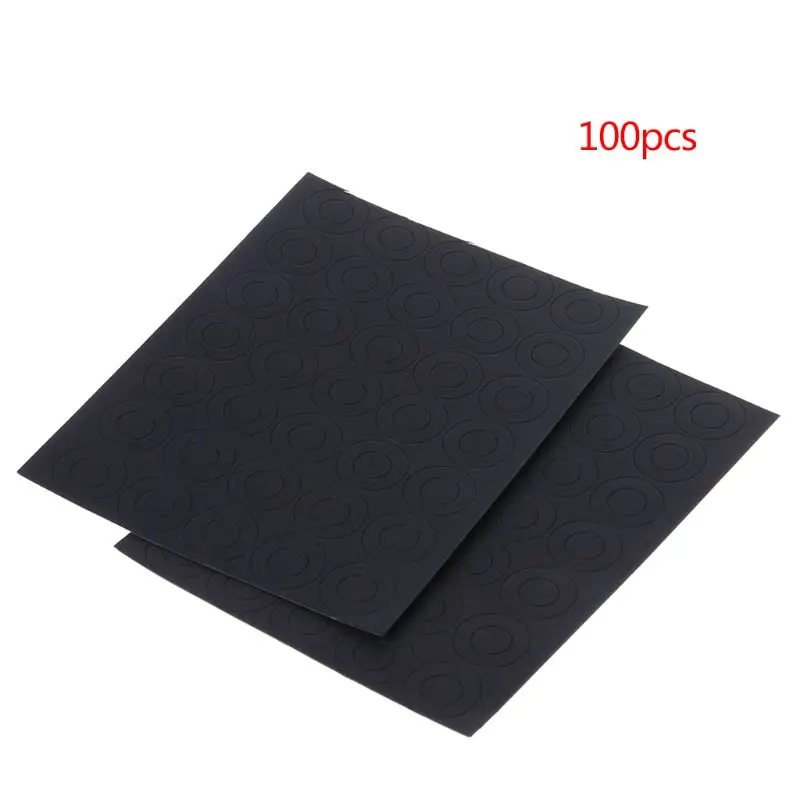 

100x 18650 Insulator Ring Self-Adhesive Sturdy Cardboard Sticker Insulators Electrical Insulating Adhesive Paper