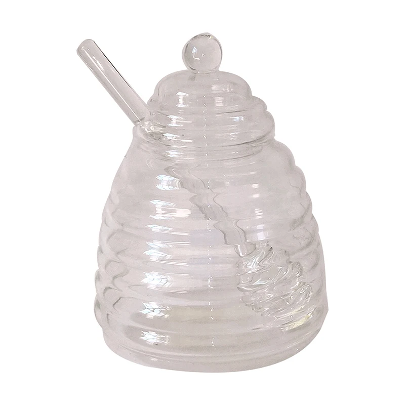 1 шт. стеклянный контейнер для меда с крышкой |