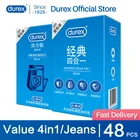 Презервативы Durex из натурального латекса, 52 мм, 4 вида