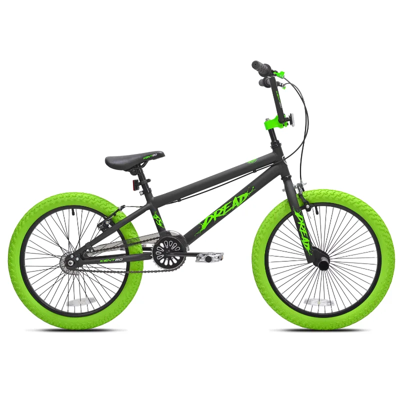 

Kent 20 In. Dread BMX Boys Bike, Green and Black