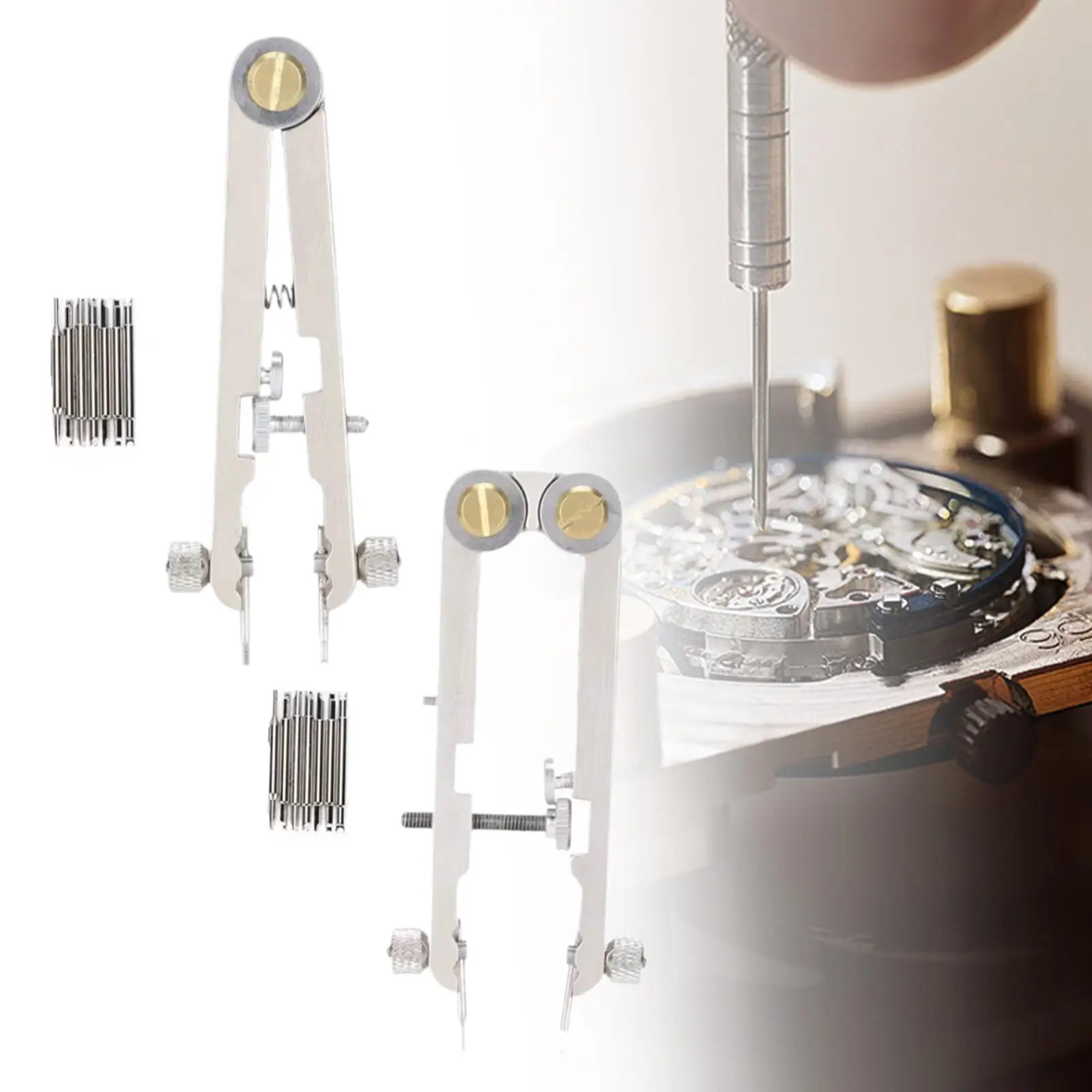 Набор инструментов для снятия браслета часов с 9 наконечниками плоскогубцы