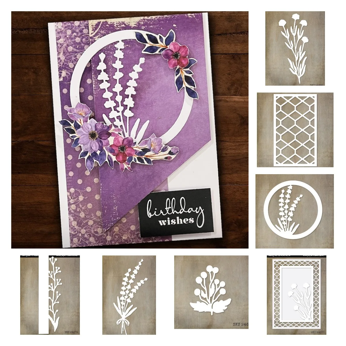 

Leaf Flower Tree Vine Metal Cutting Dies Craft Embossing Make Paper Greeting Card Making Template DIY Handmade 2021 New