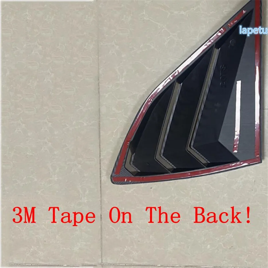 Боковое вентиляционное стекло жалюзи автомобильный задний спойлер декоративная