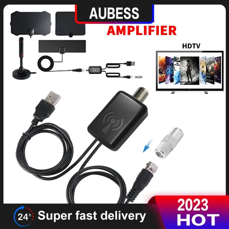 

172-240mhz Low-latency Satelite Dish Ground Receiver Expand The Receiving Range Tv Antenna Signal Amplifier 25db Lna Universal