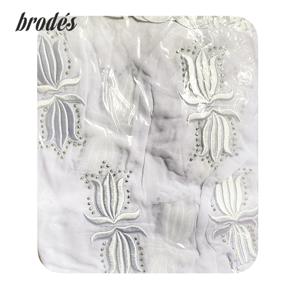 Африканский женский шарф шаль стереоскоп зимняя хлопковая вышивка хиджабы