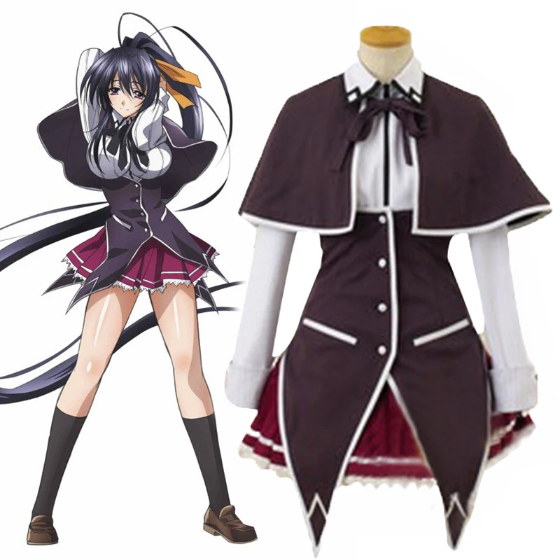 Новинка Аниме старшая школа Dxd косплей костюм для женщин Koneko Toujou Shirone Rias Gremory