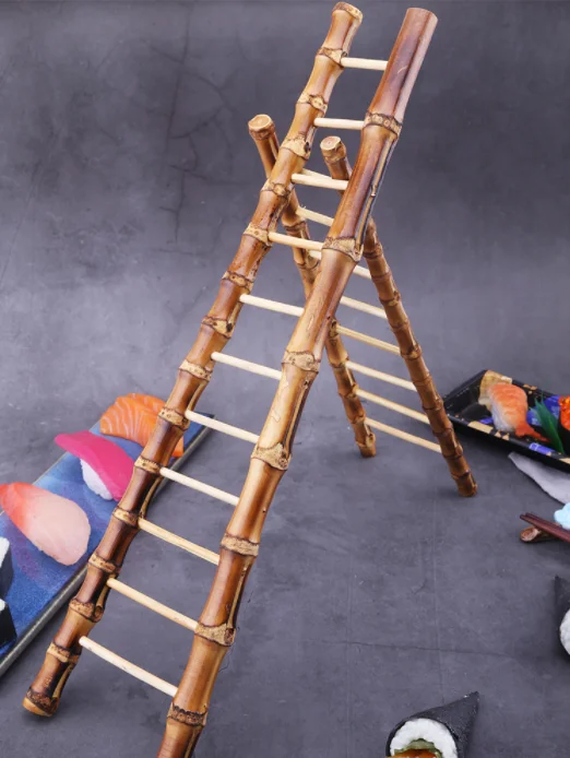 Блюдо для суши сашими в японском ресторане лососевое сырье декоративная