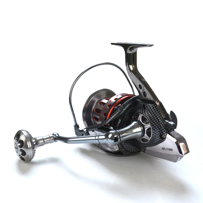 

Surf Reel Spinning Fishing Reel Big Trolling Full Metal Body Long Cast Reel Pesca size 8000 10000 12000