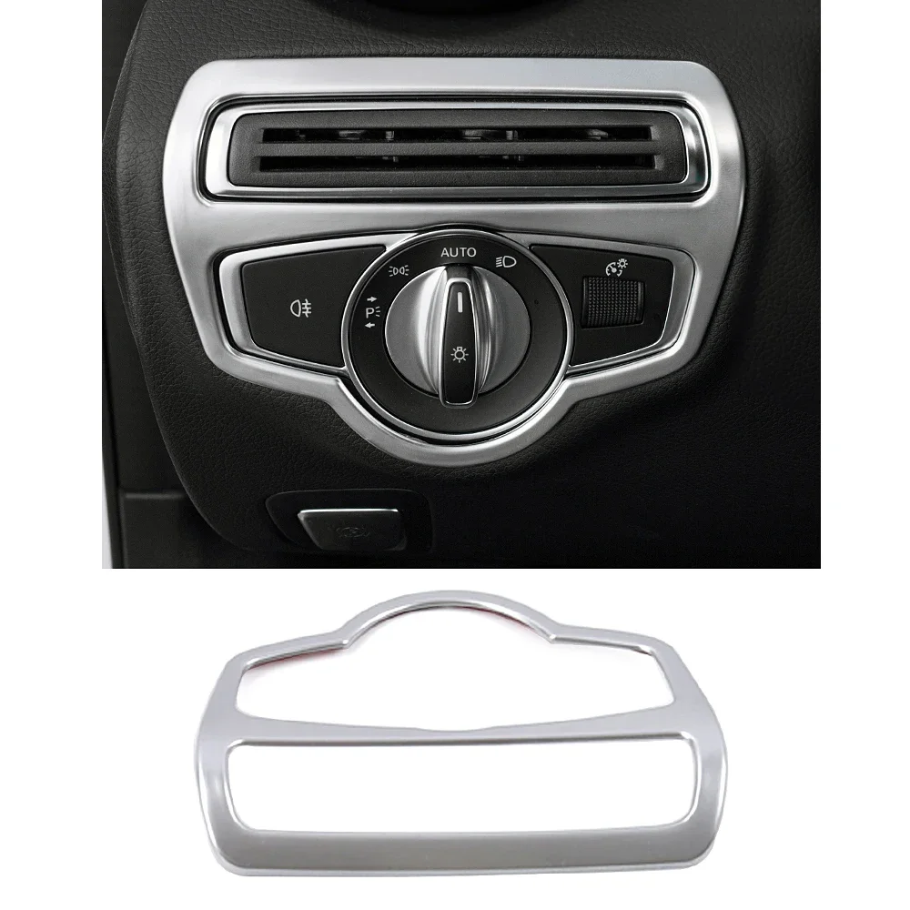 

Для Mercedes Benz C GLC Class W205 S205 C205 A205 X253 C253 Автомобильная приборная панель, фара, переключатель, кнопка, накладка, наклейка