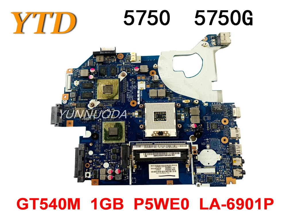 

Оригинальная материнская плата для ноутбука ACER Aspire 5750, 5755, 5750 ГБ, 5755 ГБ, GT540M, 1 ГБ, фотосессия, проверенная, хорошая бесплатная доставка