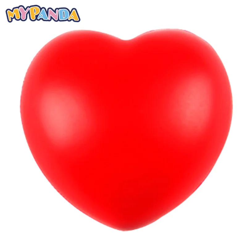 

Anti Stress Ball Toys Squeeze Heart Shaped Ball Stress Pressure Relief Relax Novelty Fun Gifts Vent Toy
