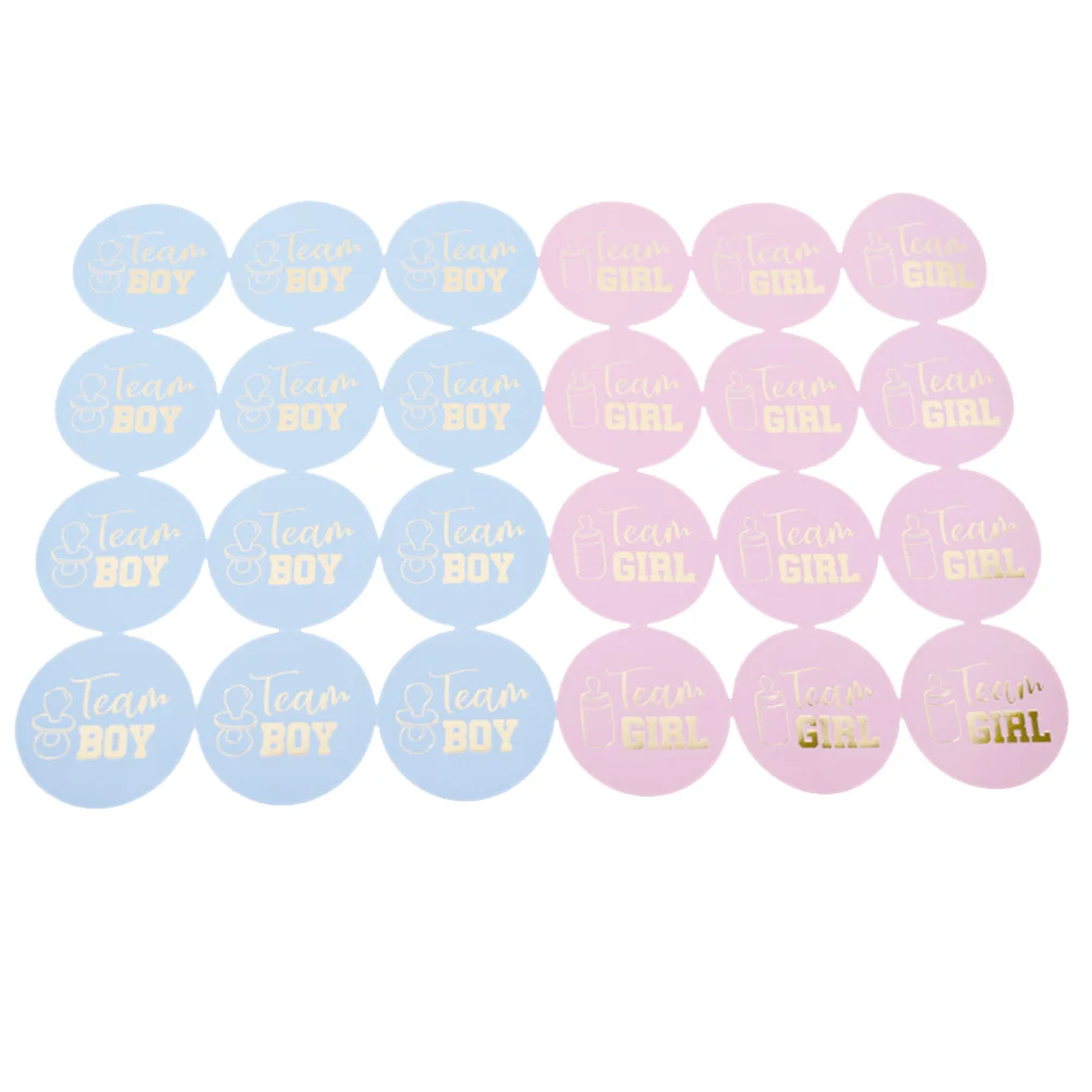 

48 Pcs Babies Circle Dot Decals Sticker Labels Kid Activity Sticker Seal Stickers Invitation Party Accessories Polka Dot