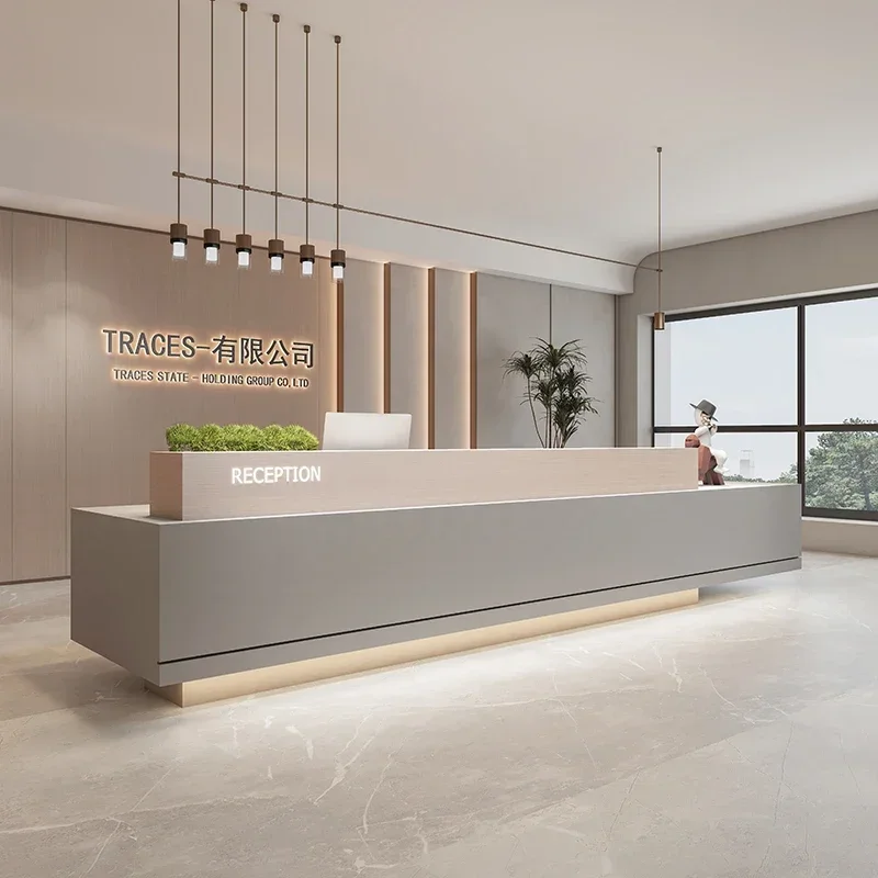 Профессиональная офисная мебель стойка администратора передняя фотостудия