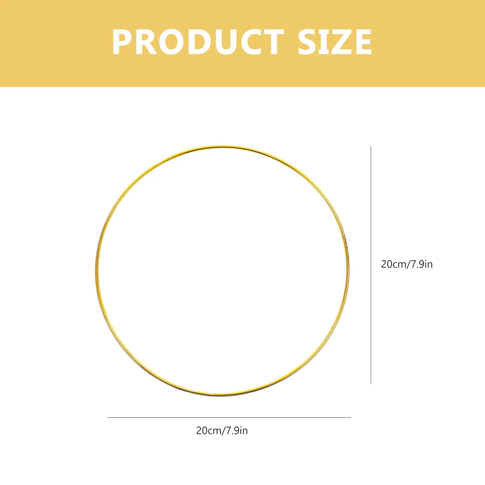 4 шт. кулон Ловец снов золотые кольца рамка макраме ремесло круглый обруч DIY венок