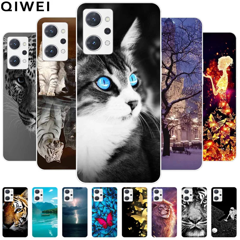 Для OPPO Reno 9A 5G Чехол Прозрачный силиконовый мягкий чехол из ТПУ для Oppo Reno9 A/Reno7 A