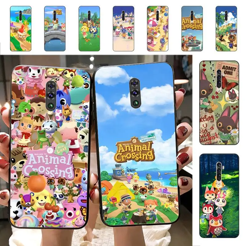 

Yinuoda Animal C-Crossing Phone Case for Vivo Y91C Y11 17 19 17 67 81 Oppo A9 2020 Realme c3