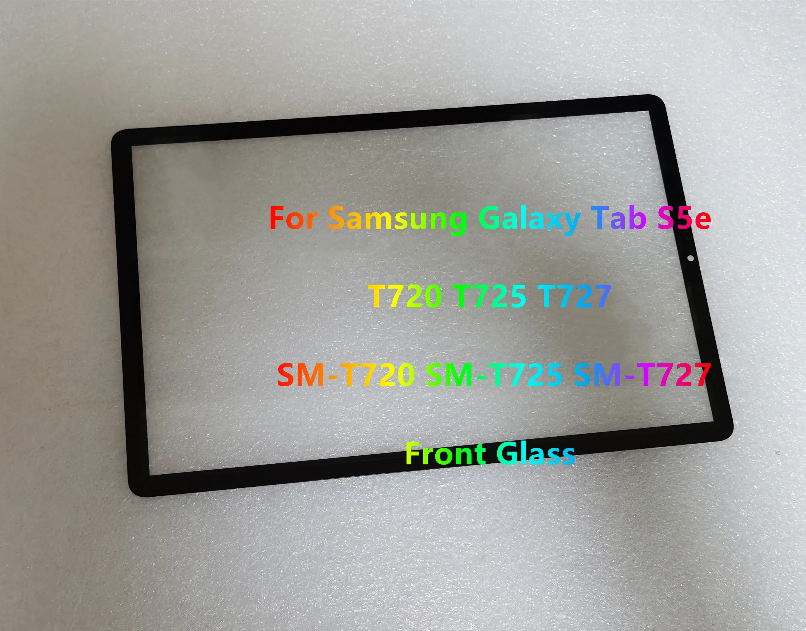 Новинка 10,5 ''для Samsung Galaxy Tab S5e T720 T725 T727 SM-T725 T727 T720 сенсорный экран Переднее стекло внешняя панель + ламинированный OCA клей (art.: 3920c0ffdf06e) - 3920c0ffdf06e
