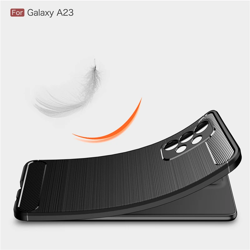 For Samsung Galaxy A23 Case Silicone Shell Soft Fundas Rubber Protective Case For Samsung A23 Cover For Galaxy A23 Case