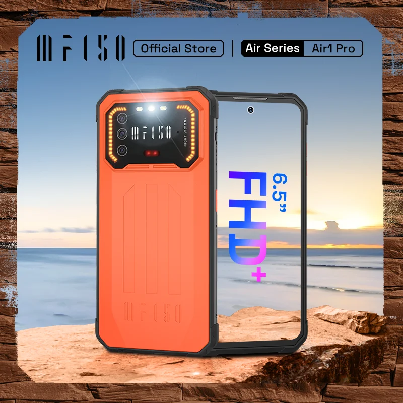 IIIF150 Air1 Pro 6.5FHD+ Display Rugged Phone IP68/IP69K 6+128GB 48MP Infrared Night Vision NFC Android 12 Celular Celulares