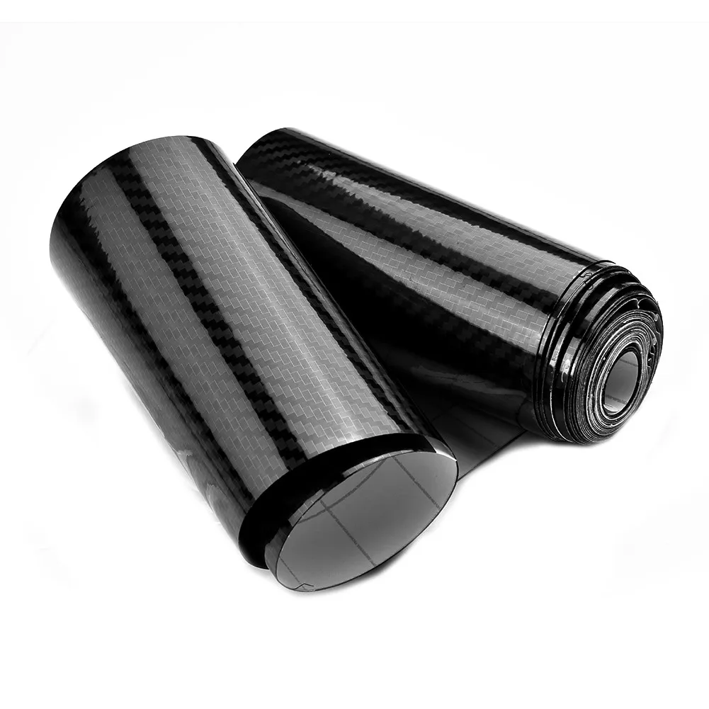 

Film Car Sticker 10CM*3Meter Accessories Body Car bumper Carbon Fiber Vinyl Door sill Parts Protector Replacement