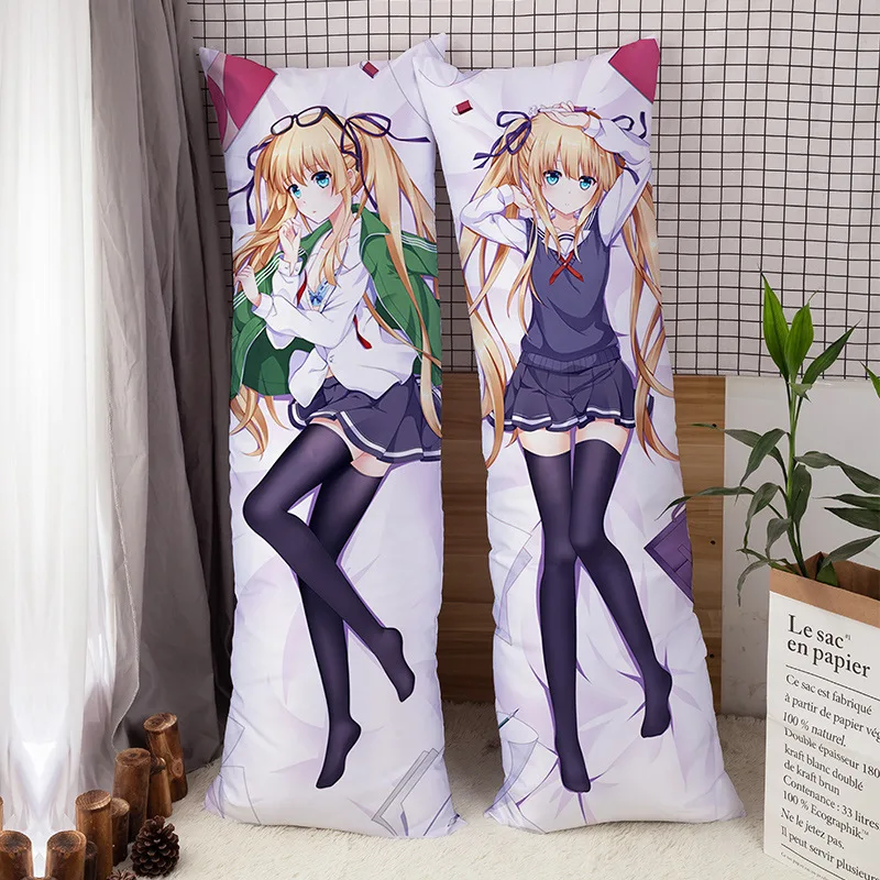 

Аниме Saenai Heroine no Sodatekata Eriri Dakimakura обнимающая Подушка Чехол Otaku наволочка для всего тела домашнее постельное белье подарок