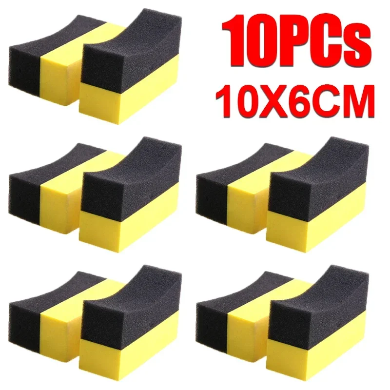 

10 шт., губка для чистки автомобильных колес