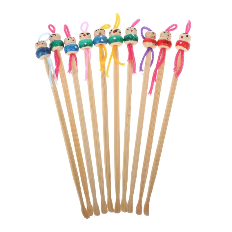 

Набор для чистки ушей из бамбука, 28 Дюймов, 10 шт.