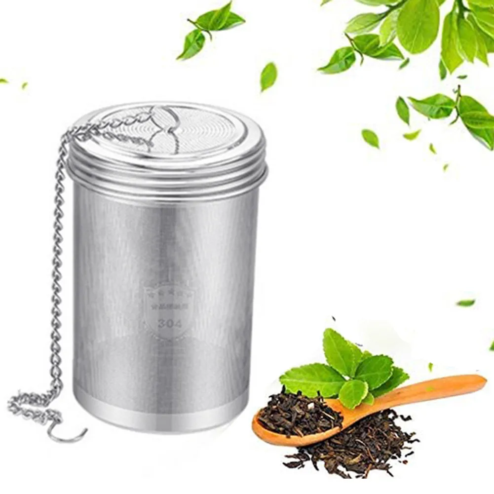 

304 Stainless Steel Tea Filter Mesh Tea Leak Teapot Filter Seasoning Ball Brine Basket Reusable Mesh Filter Cooking Strainer