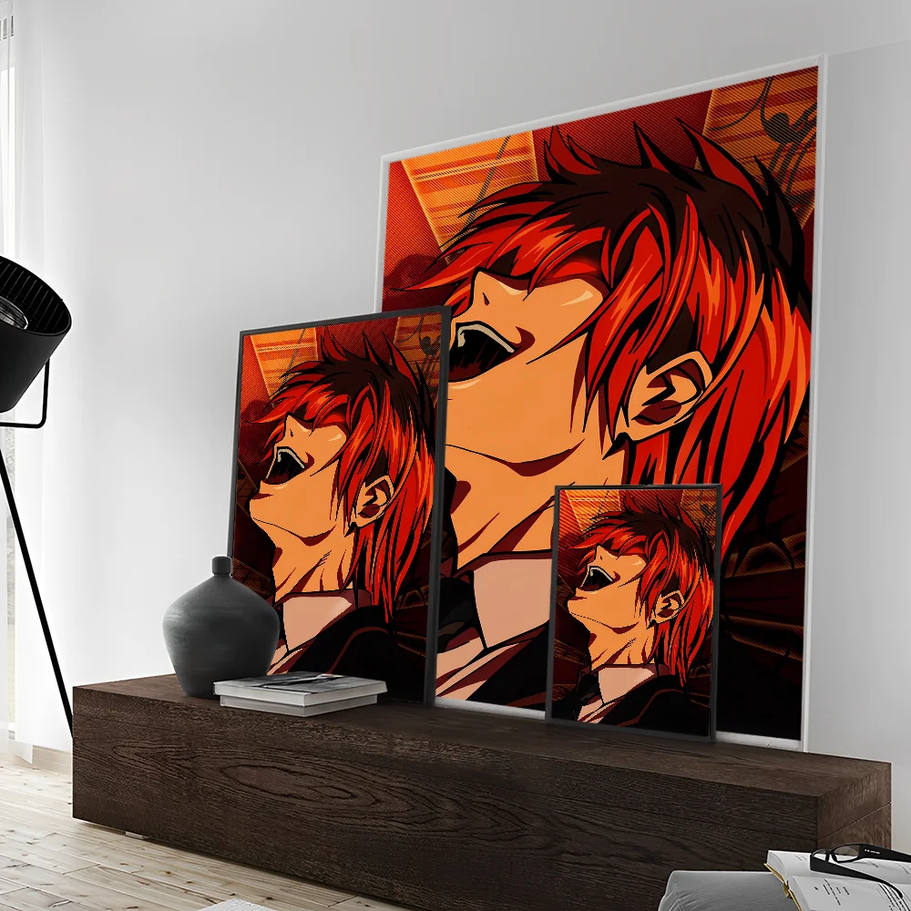 Death Note аниме постеры липкие декорации живопись настенное искусство белая