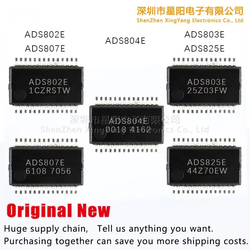 Новый оригинальный ADS807E ADS825E ADS825E ADS803E ADS802E ADS804E