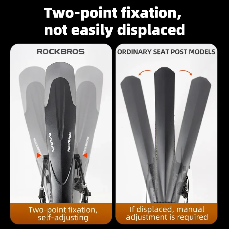 ROCKBROS брызговик для горного велосипеда расширенное быстросъемное крыло 26-29