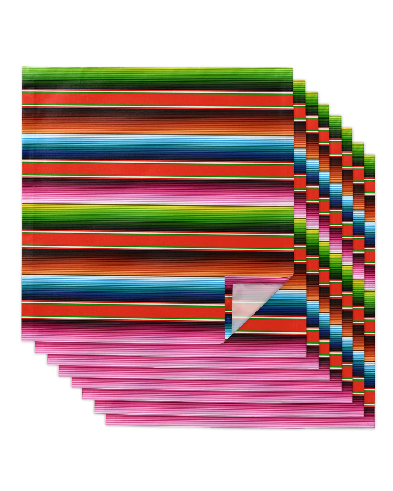 Красочная ткань в Мексиканскую полоску яркий праздничный банкет Свадебный декор