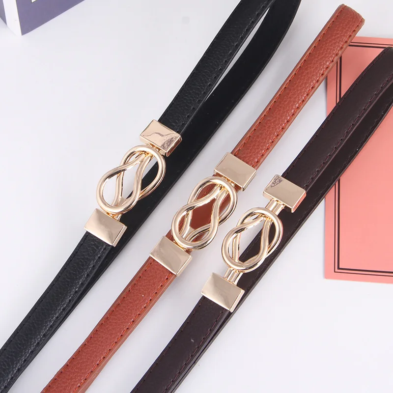 ZLY 2023 New Fashion Belt Slender Type Jeans Shirt Style PU Leather Material Alloy Buckle Luxury Casual Solid Vintage Versatile