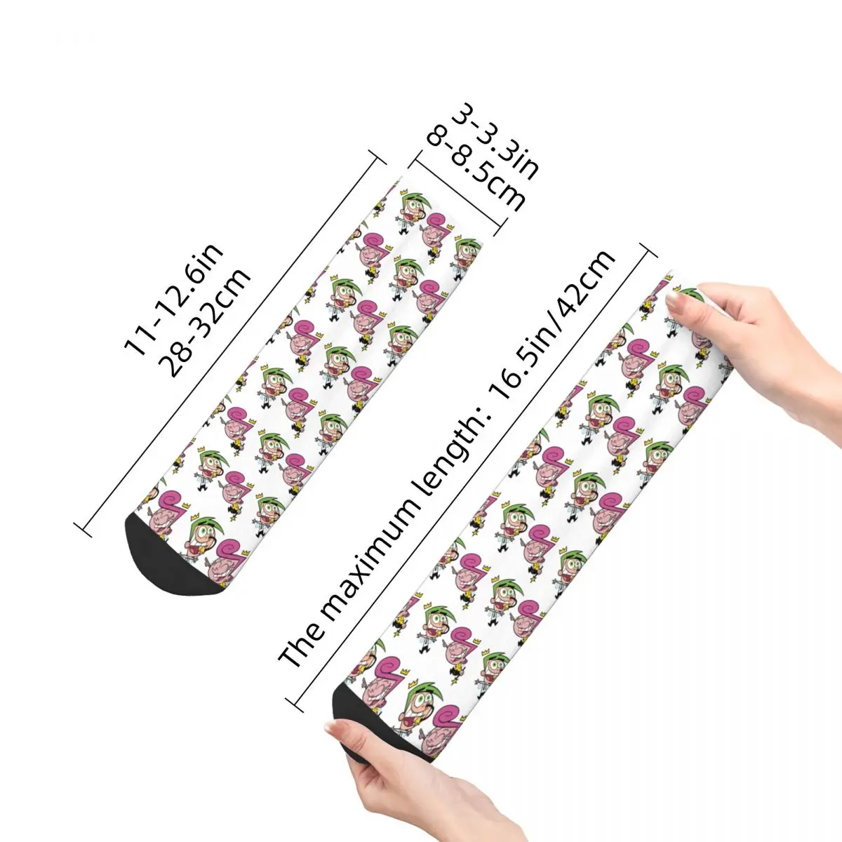 Fairly Oddparents - носки Cosmo впитывающие пот чулки в стиле Харадзюку всесезонные