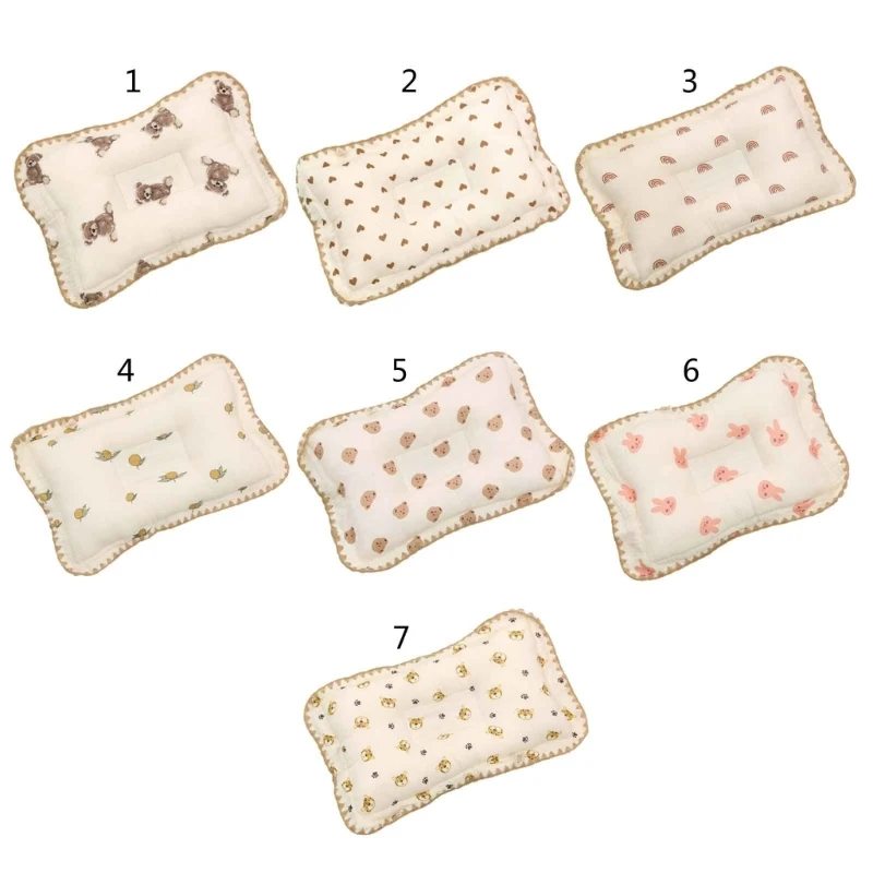 

Soft Baby Pillow Breathable Organic Cotton Toddler Pillows Bedding Room Decorations Nursing Pillow New Born Accessories