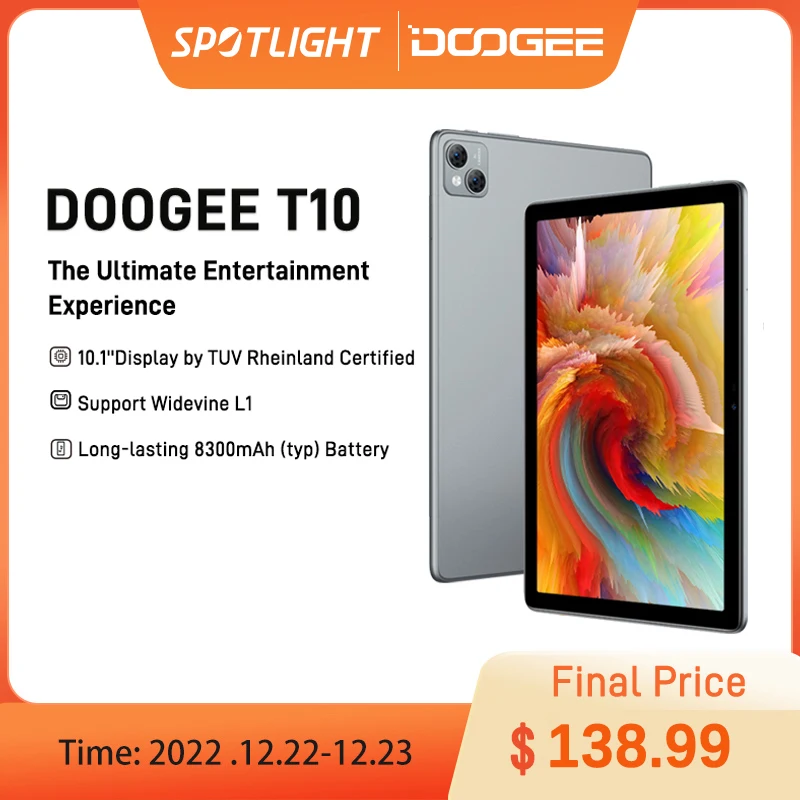 DOOGEE T10 Tablet 10.1