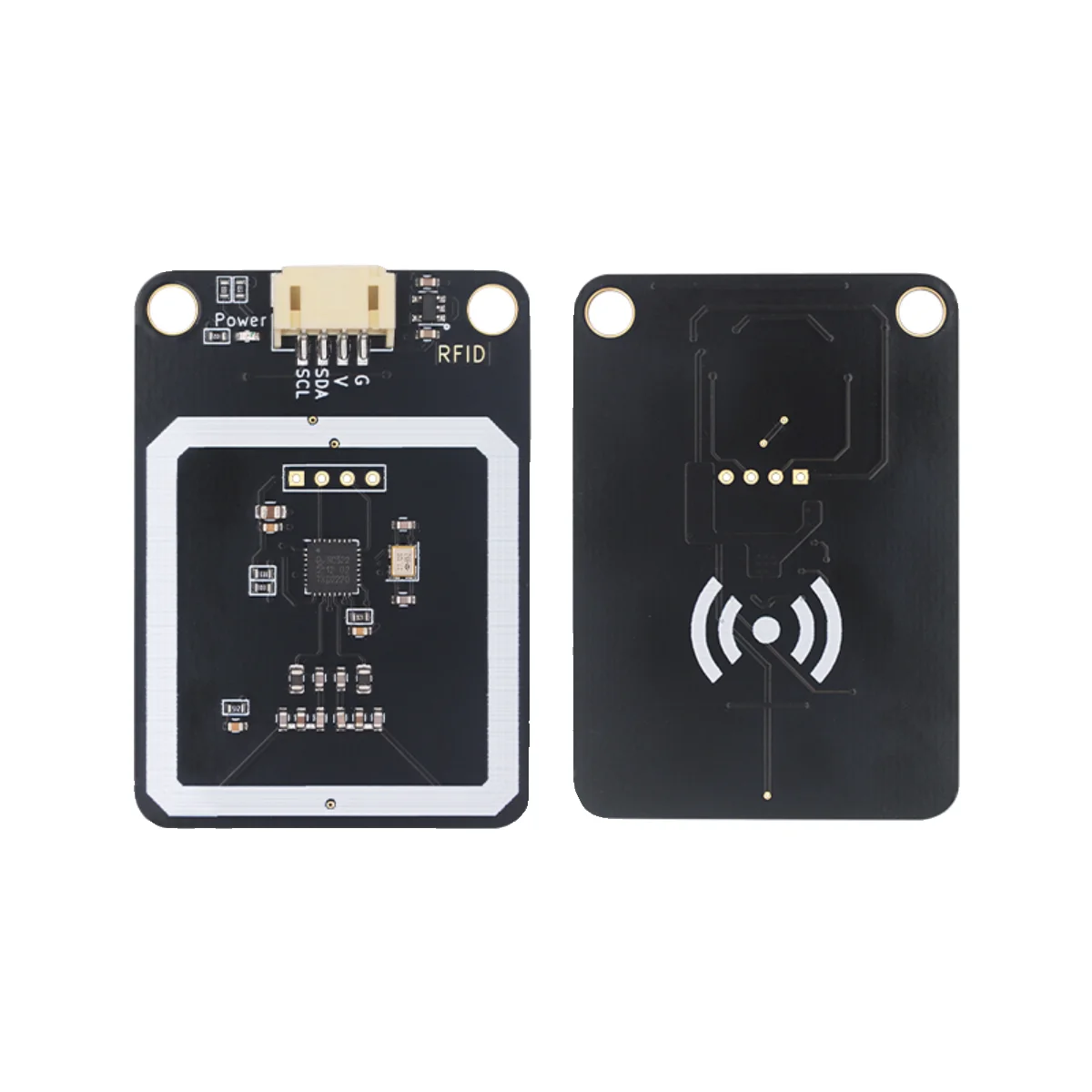 Фото Модуль NFC RFID RC522 MFRC-522 PN532 RDM6300, комплекты S50 13.56 МГц 125 кГц с тегами, I2C, запись и чтение для Arduino/ESP32/Raspberry Pi №5