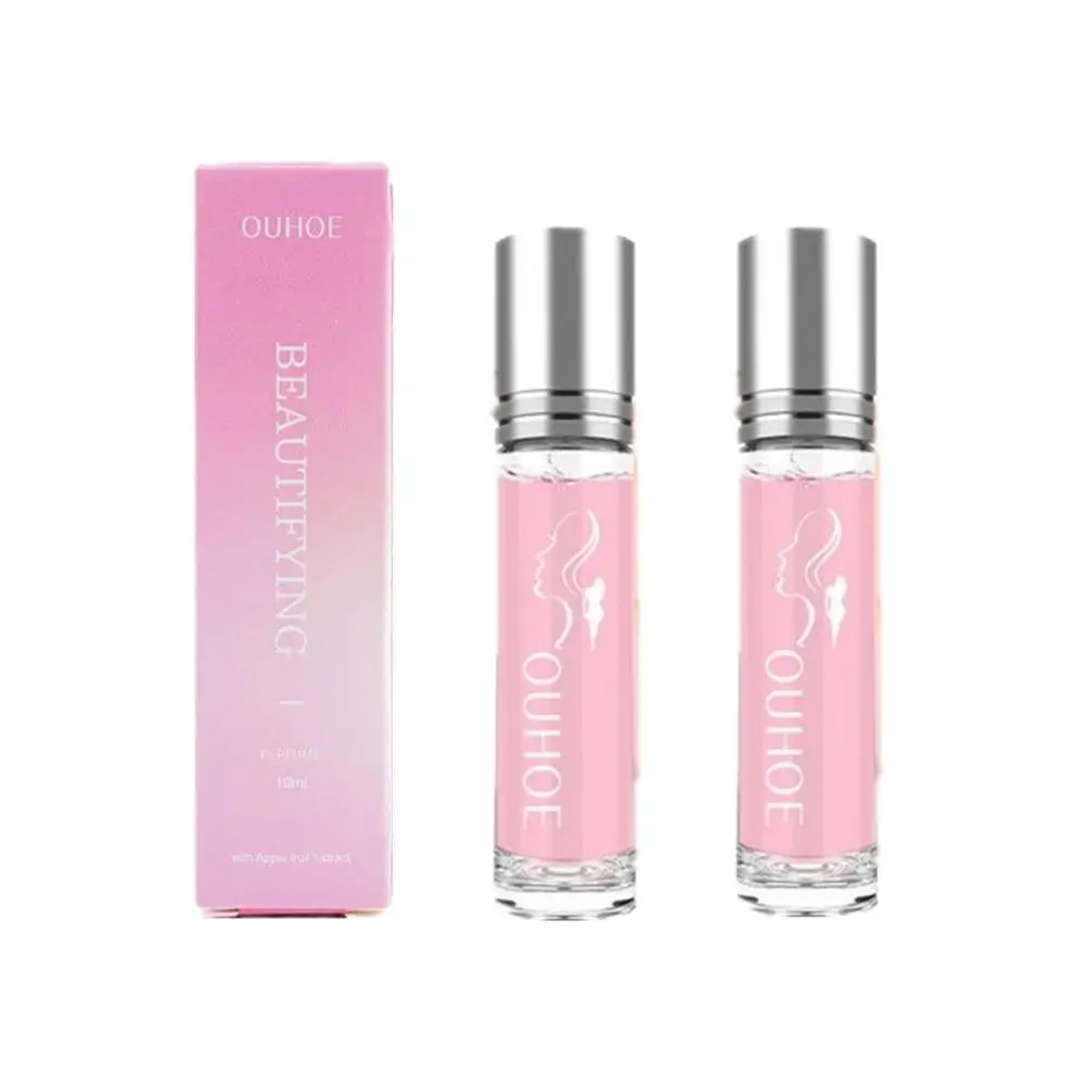 

2pcs Pheromone Oil Perfume 10ML Perfume Pheromone Infused Perfume Roll-on Oil Strong Attraction Unisex Pheromones For Date