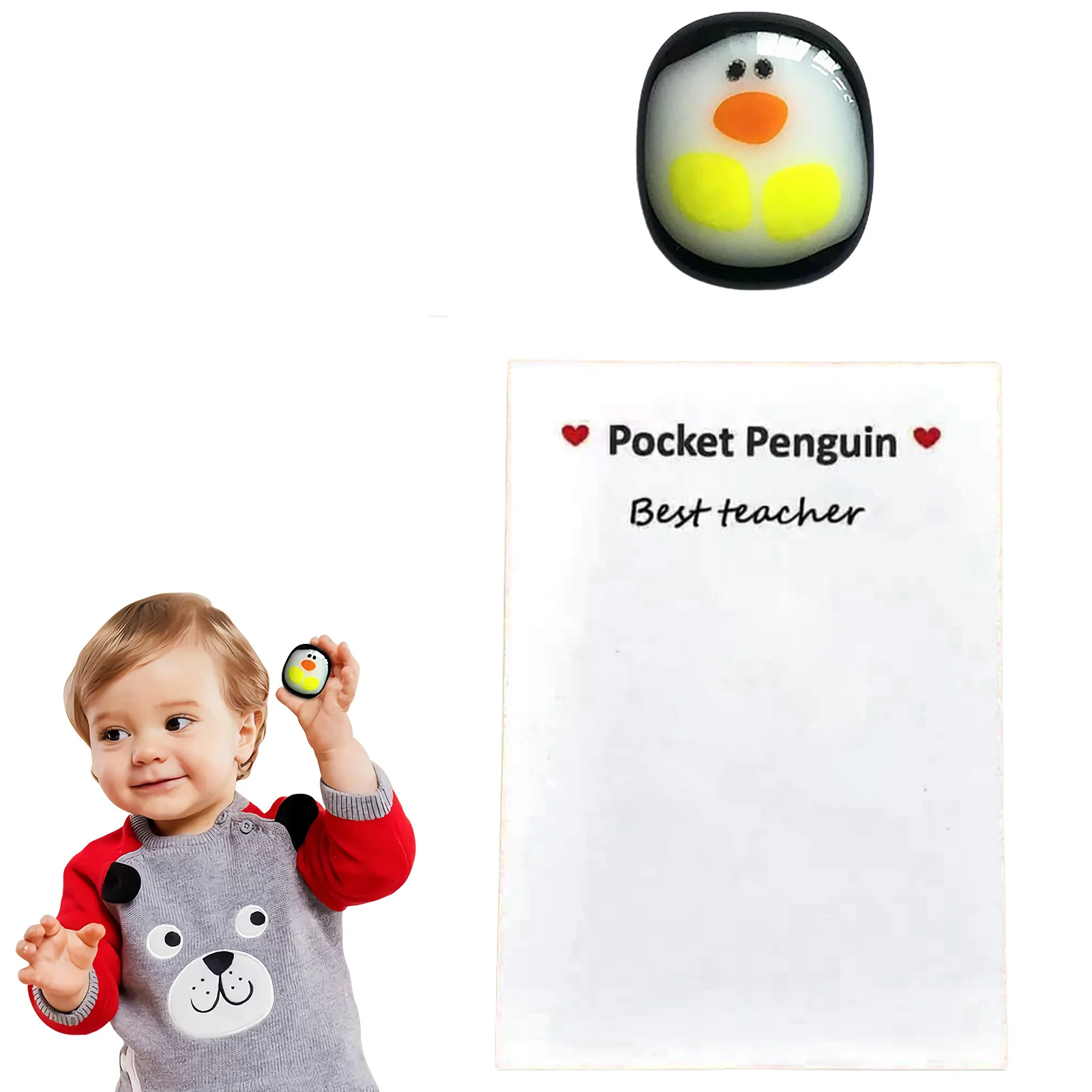 

Miniature Penguin Figurine Miniature Penguin Figurine Miniature Penguin Figurine Keepsake Ornament Cute Animal Gift Shows A Huge