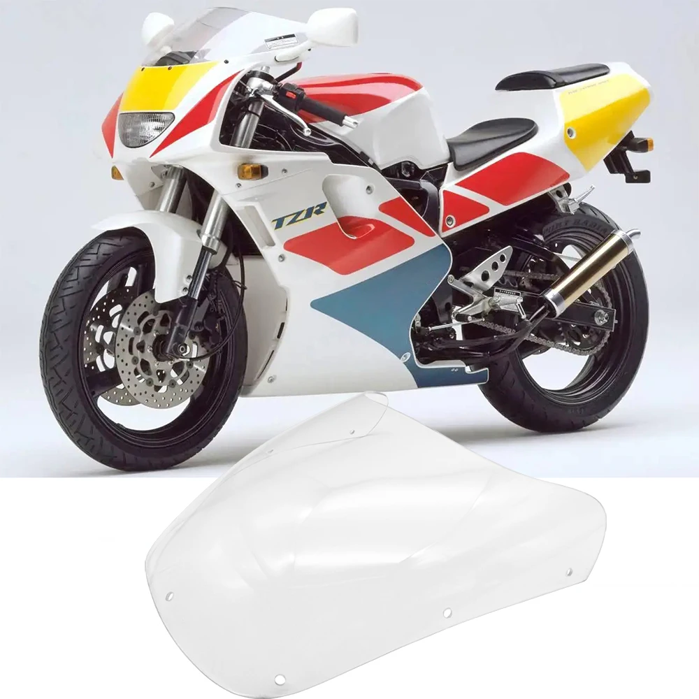 

Motorcycle windshield suitable for TZR250 1KT 1987-1988 transparent black TZR 250 Front Windscreen