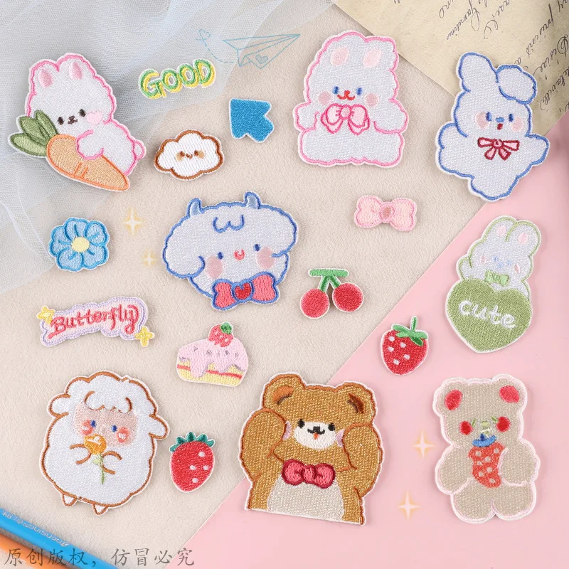 

Cartoon Patch Handmade Embroidered Stick-On As Picture Patches Badges Dk1006zn Wholesale