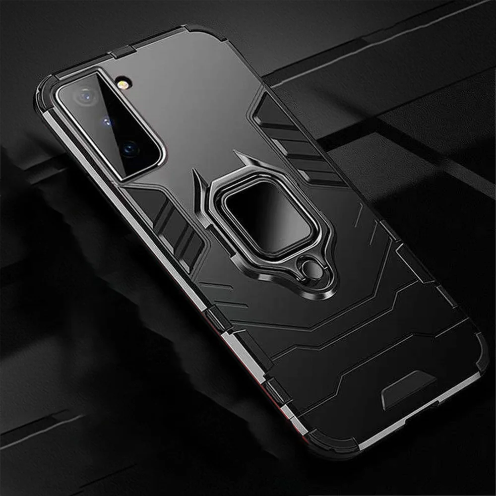 

S21 S21+ Armor Case for Samsung Galaxy S21 Plus S20 FE A12 A22 A32 A42 A52 A72 A82 A51 A71 A01 A02 A02S M12 M32 M62 F62 4G 5G